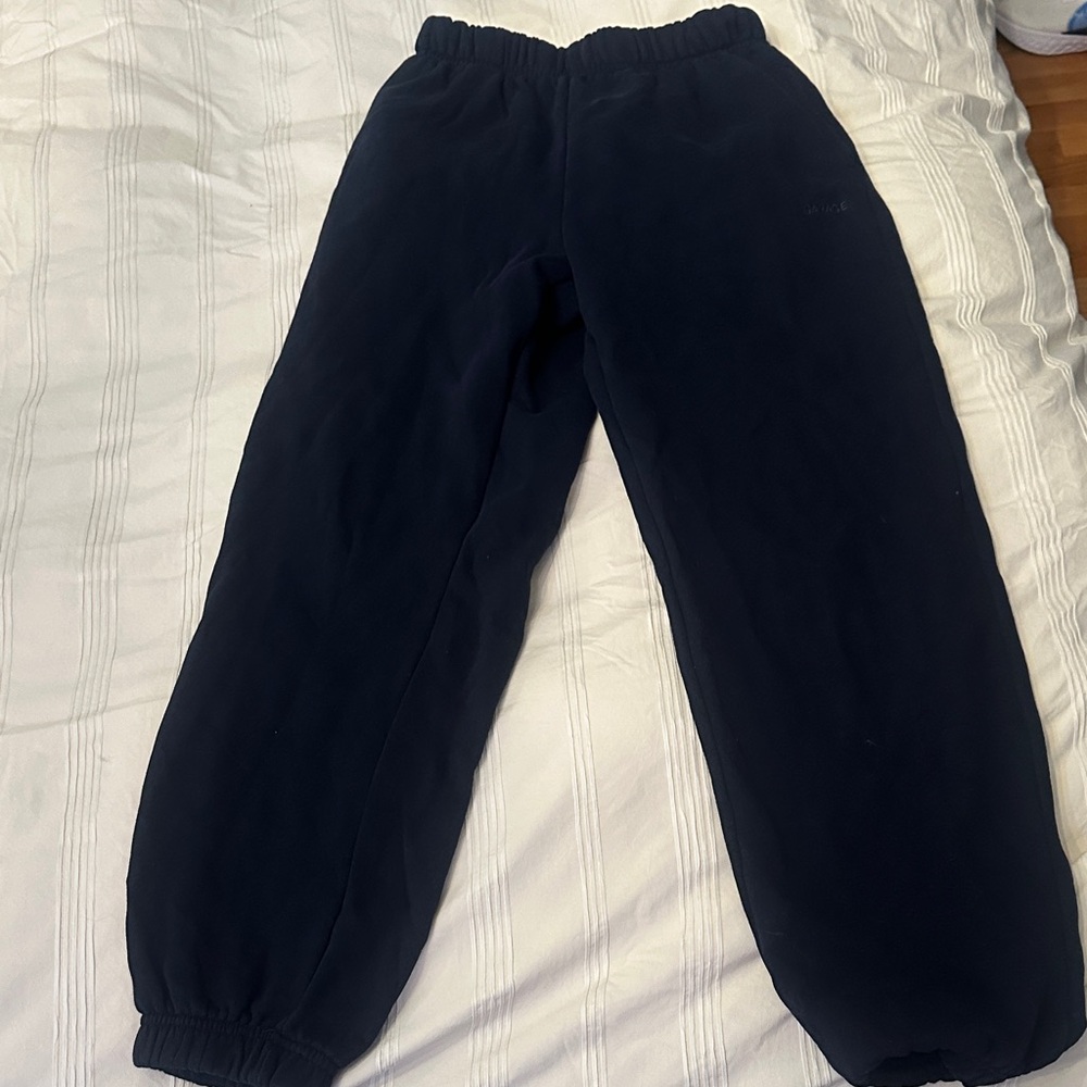 Garage womens navy  Jogger style sweatpants